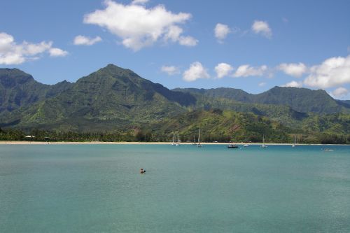 hawaii landscape turquoise