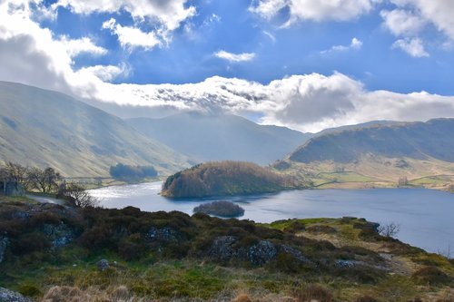 haweswater reservoir  lake district  england