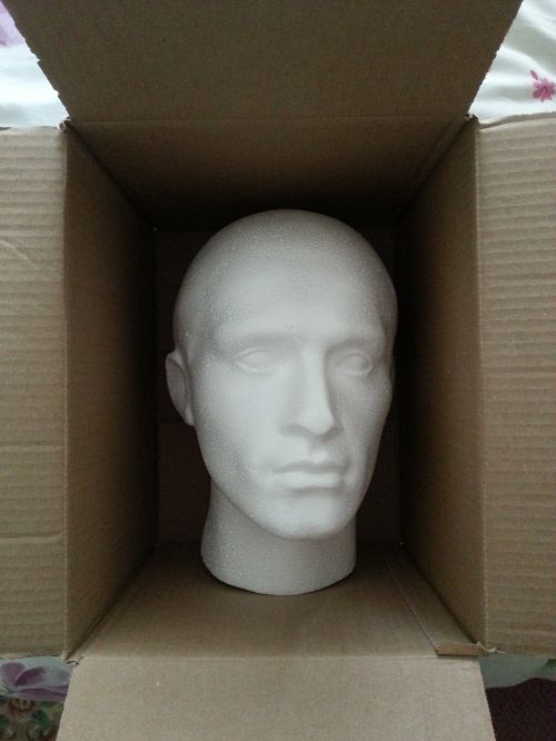 head dummy polystyrene