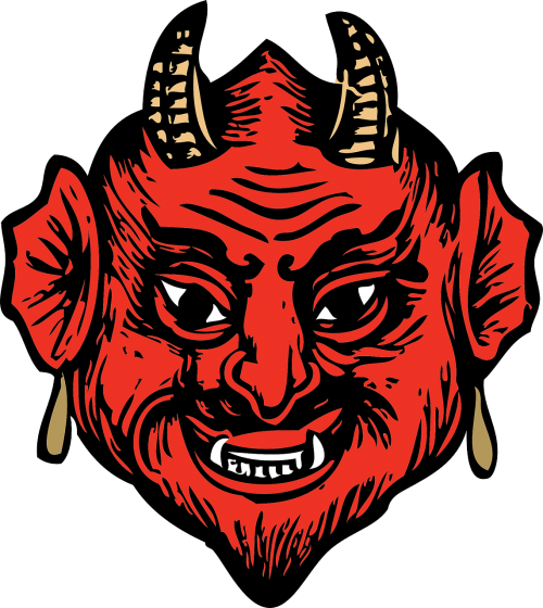 head face devil