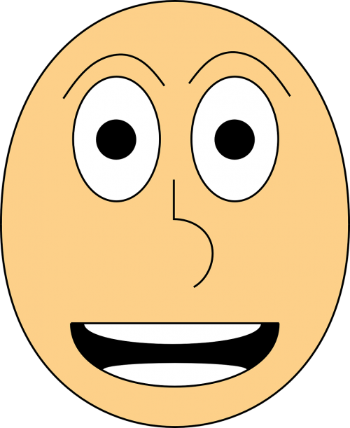 head person cartoon