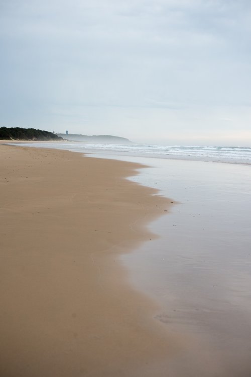 headland  beach  low tide