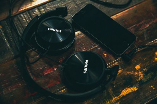 headphones audio music