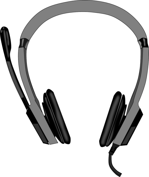 headset head-set headphones
