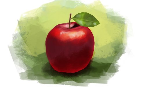 healthy  food  apple