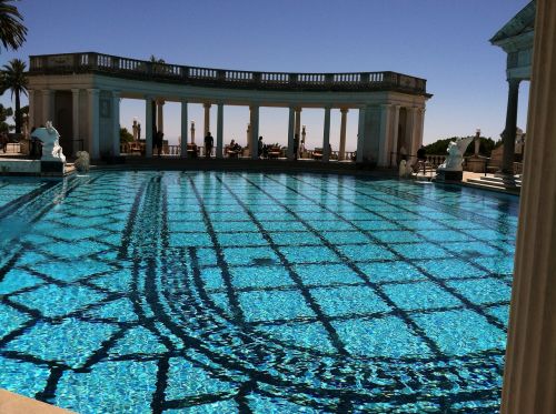 hearst castle pool swimming