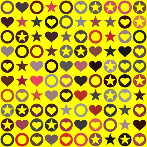 heart circle star