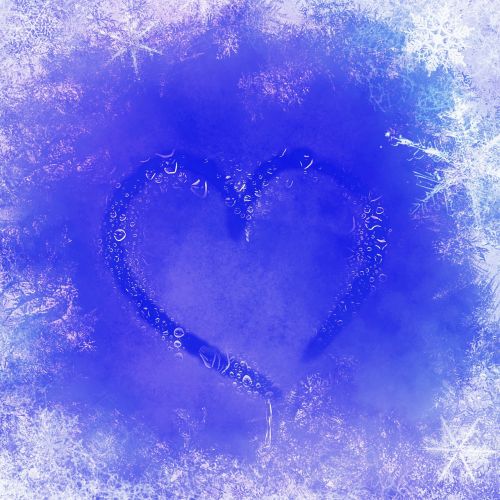heart snow love