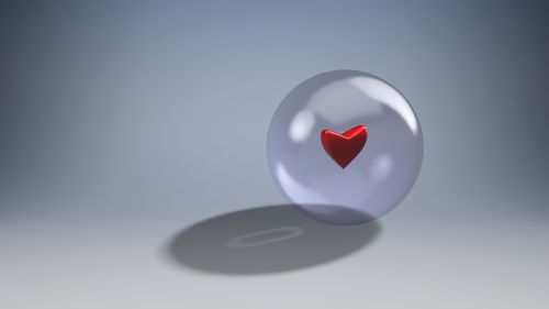heart love sphere