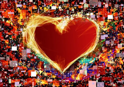 heart love colorful