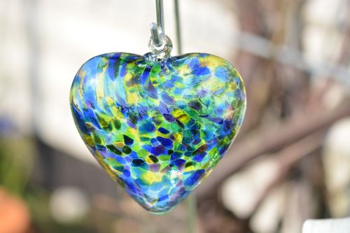 heart joska glass art