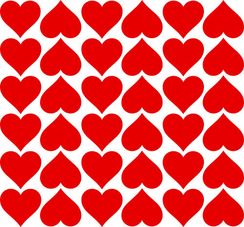 heart love pattern