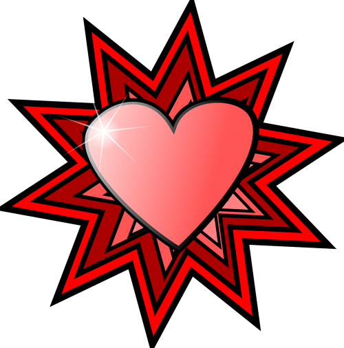 heart love star