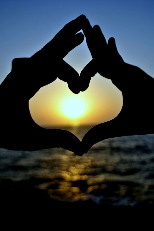 heart love silhouette