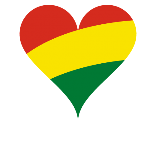 heart love flag