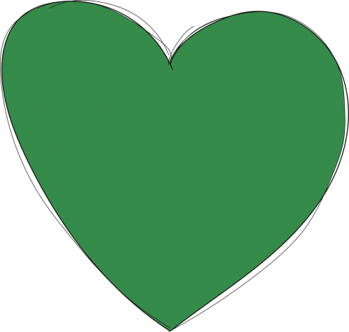 heart green love