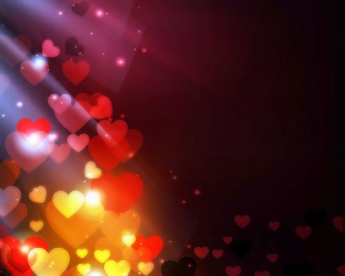 heart color valentine