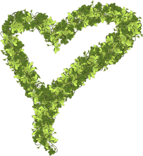 heart leaves png