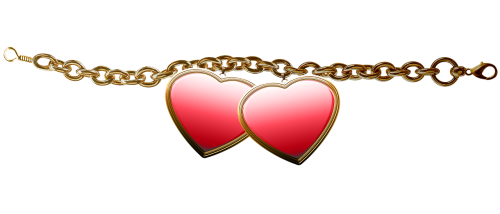 heart chain jewel