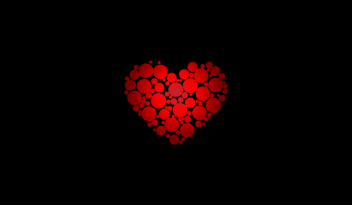 heart desktop red
