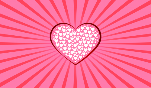 heart pink background hearts