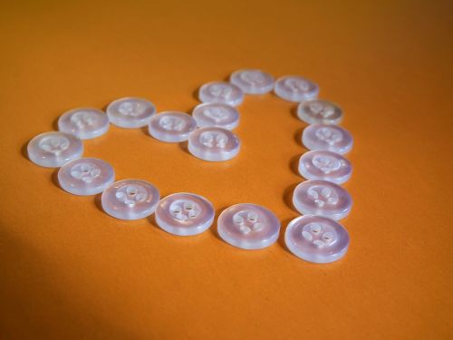 heart buttons love