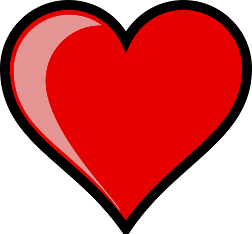 heart symbol red
