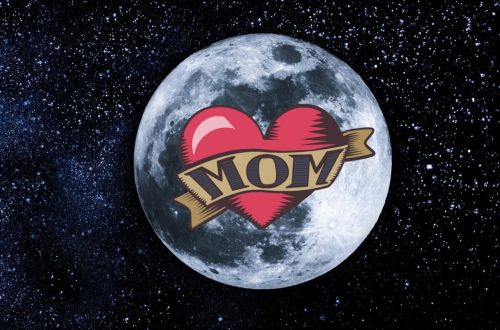 heart moon mother