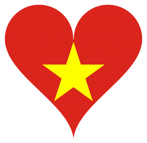 heart love vietnam