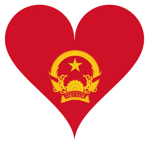 heart love vietnam