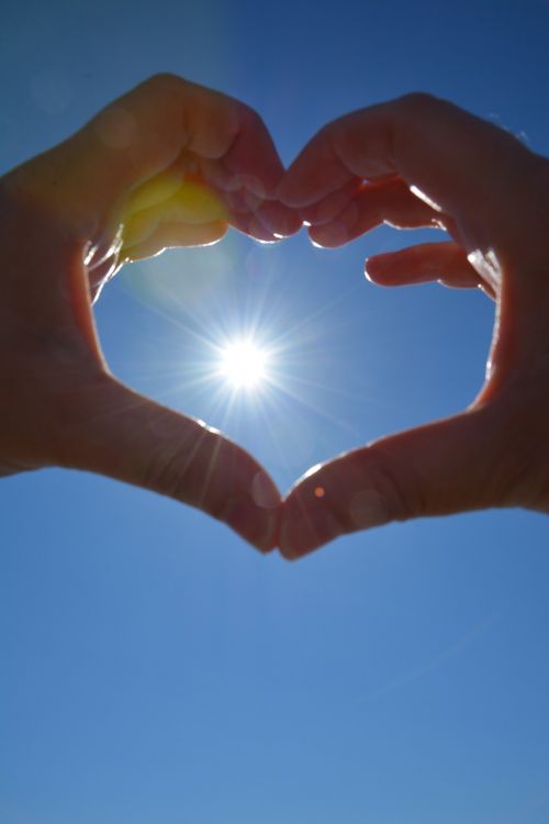 heart hands solar