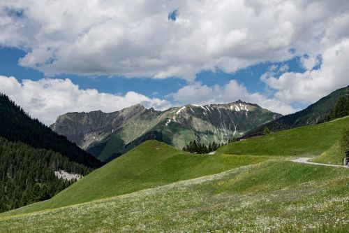 heart alps landscape