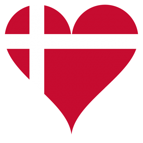 heart love flag