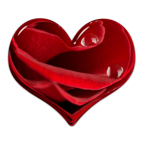 heart flower heart valentine