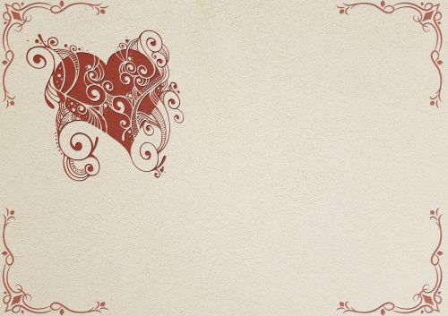heart background image ornaments