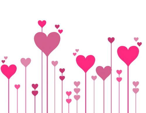 heart hearts rosa