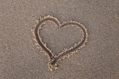 heart sand beach