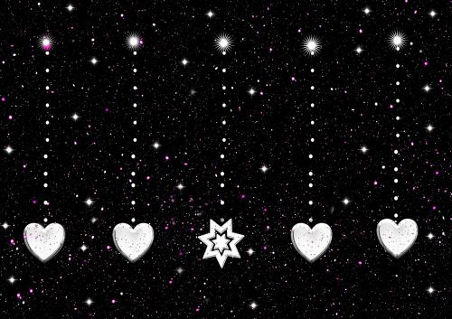 heart star space