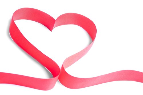 heart  the ribbon  love