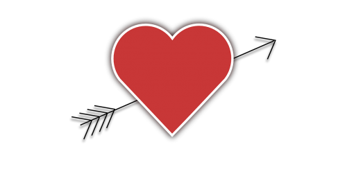 heart arrow valentine