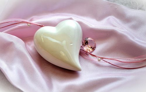 heart pink decoration