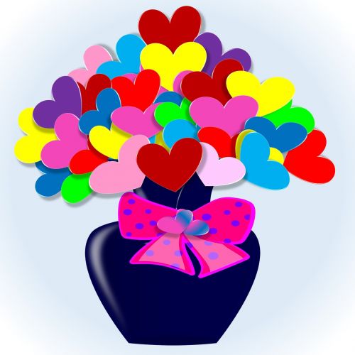 heart love bouquet