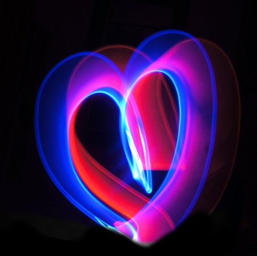 heart love glow