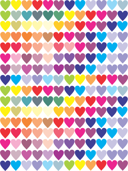 heart love color