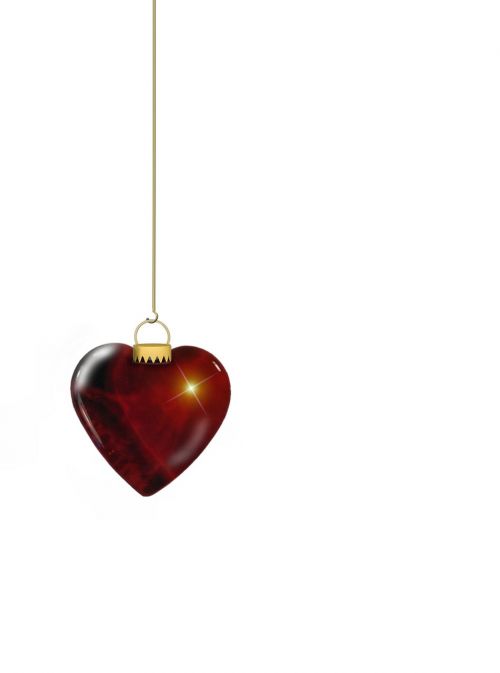 heart christmas tree decoration christmas ornaments