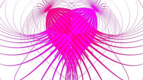 heart abstract backdrop