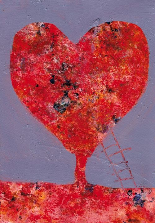 heart painting love