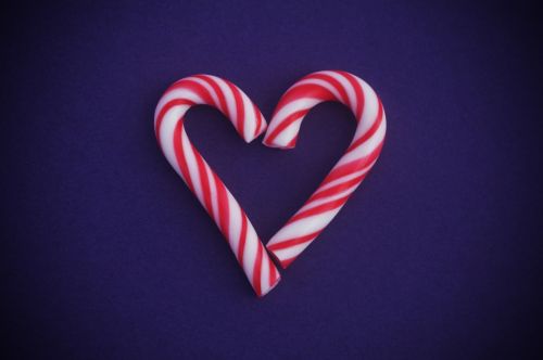 Heart Candy Canes