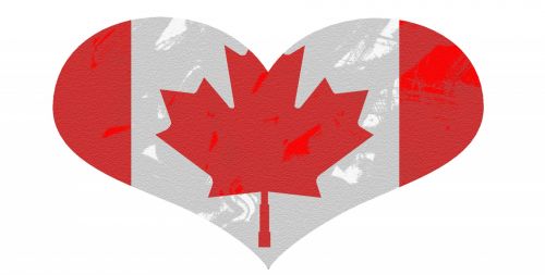 Heart Flag Canada