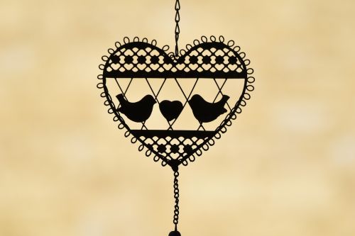 hearts chain love